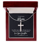 Gift to Mother-in-Law from Daughter Jewelry Cross Necklace
