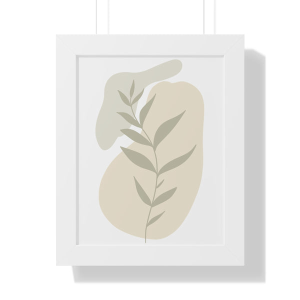 Modern Plant A Framed Vertical Poster