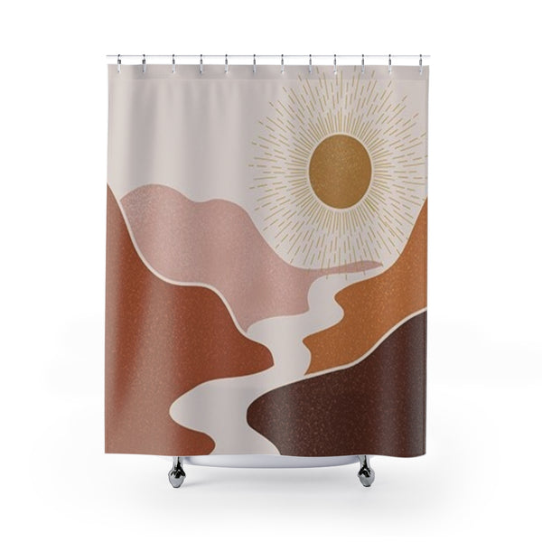 River Valley Shower Curtain - Dakoda Goods & Co.