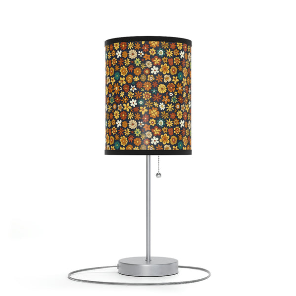 Table Lamp for Living Room Floral Decor Lighting for Bedroom Reading Lamp Home Decor Retro US|CA plug