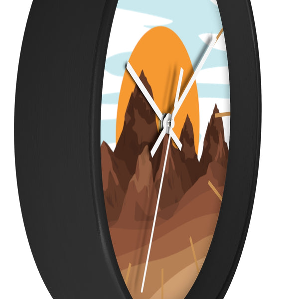 Sunrise Mountain Wall Clock - Dakoda Goods & Co.