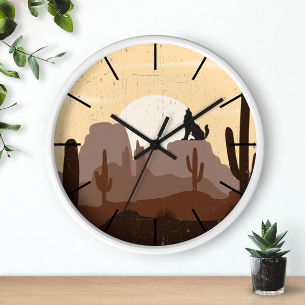 Wall Clock, Wolf Mountain Sunrise - Dakoda Goods & Co.