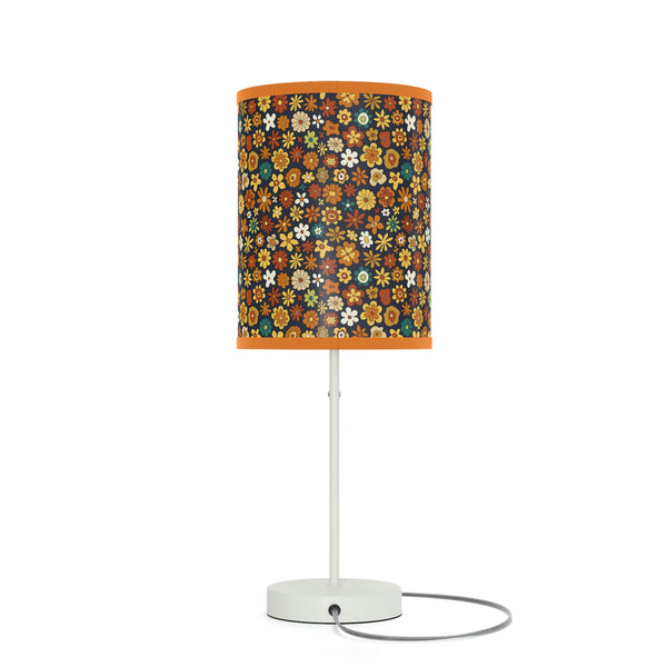 Table Lamp for Living Room Floral Decor Lighting for Bedroom Reading Lamp Home Decor Retro US|CA plug