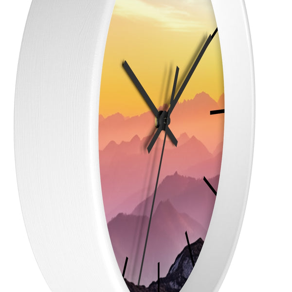 Wall clock | Scenic Wall Clock | Wooden Wall Clocks - Dakoda Goods & Co.