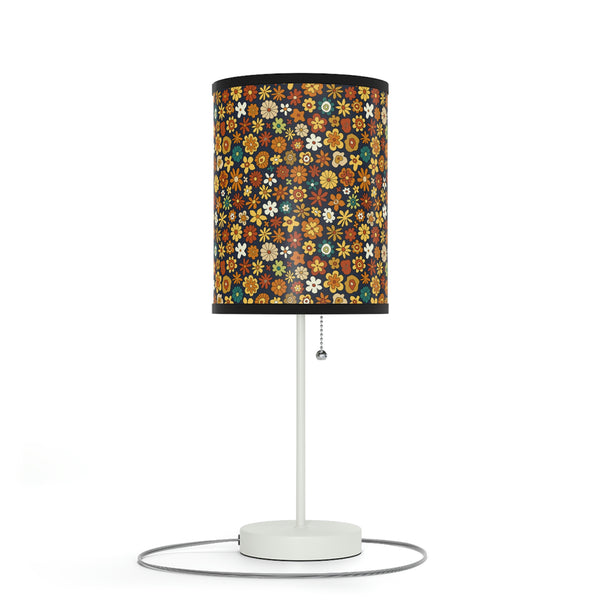 Table Lamp for Living Room Floral Decor Lighting for Bedroom Reading Lamp Home Decor Retro US|CA plug