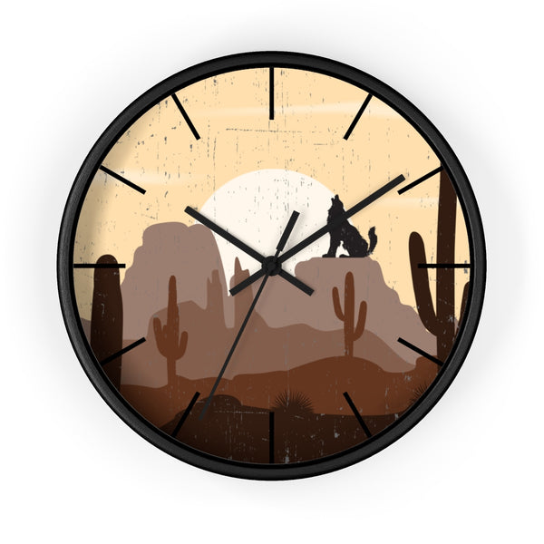 Wall Clock, Wolf Mountain Sunrise - Dakoda Goods & Co.