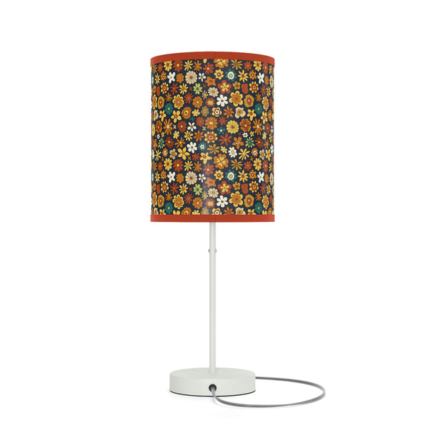 Table Lamp for Living Room Floral Decor Lighting for Bedroom Reading Lamp Home Decor Retro US|CA plug