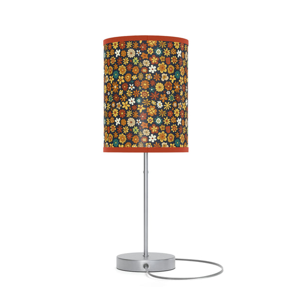 Table Lamp for Living Room Floral Decor Lighting for Bedroom Reading Lamp Home Decor Retro US|CA plug