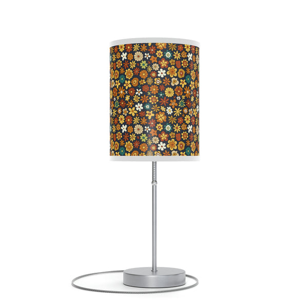 Table Lamp for Living Room Floral Decor Lighting for Bedroom Reading Lamp Home Decor Retro US|CA plug