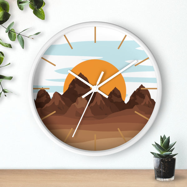 Sunrise Mountain Wall Clock - Dakoda Goods & Co.