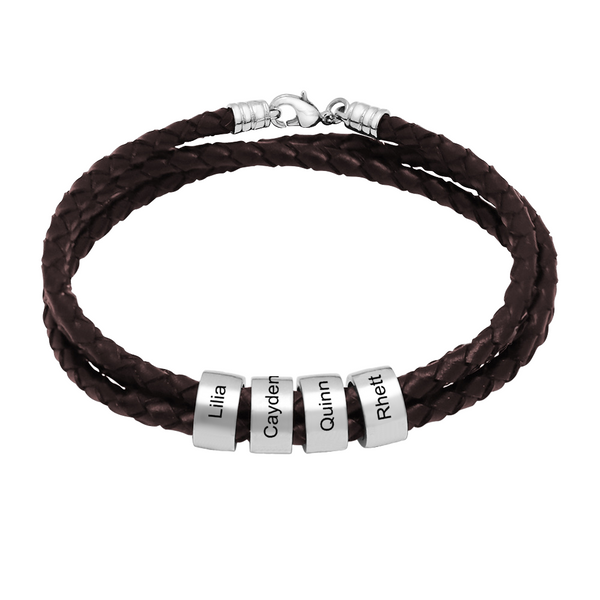 Brown + Gold Beads