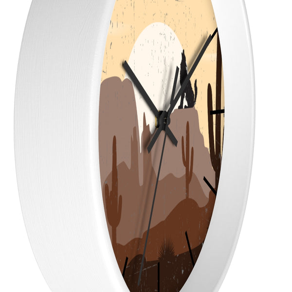 Wall Clock, Wolf Mountain Sunrise - Dakoda Goods & Co.