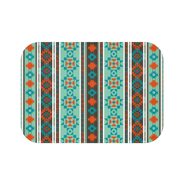 Bath Mat, Southwestern, Shower Mat, Boho Bath Mat - Dakoda Goods & Co.