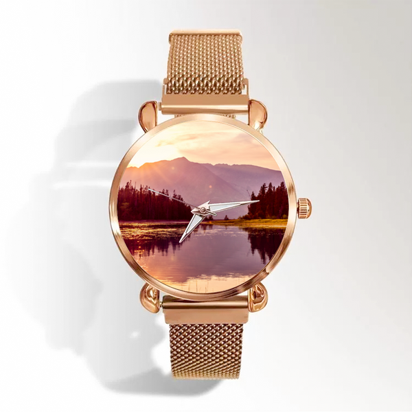 Scenic Watch Multicolor Women’s Magnetic Buckle Quartz Wrist Watch