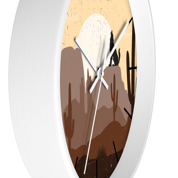 Wall Clock, Wolf Mountain Sunrise - Dakoda Goods & Co.