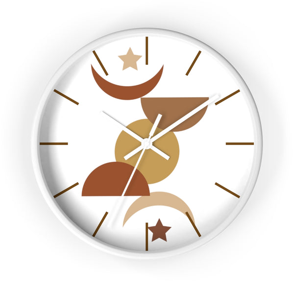 Wall Clock, Clocks, Desert, Organic Theme, Wooden Clock, Time, Wall Decor, Midwest, Wood, Plexiglass, Decor, Home Decor, Gifts - Dakoda Goods & Co.