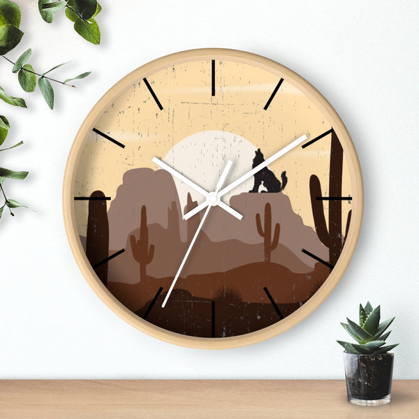 Wall Clock, Wolf Mountain Sunrise - Dakoda Goods & Co.