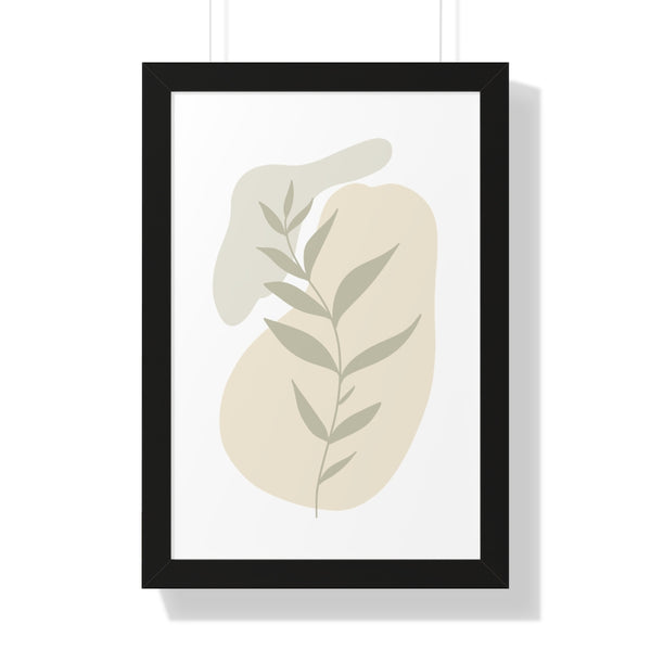 Modern Plant A Framed Vertical Poster