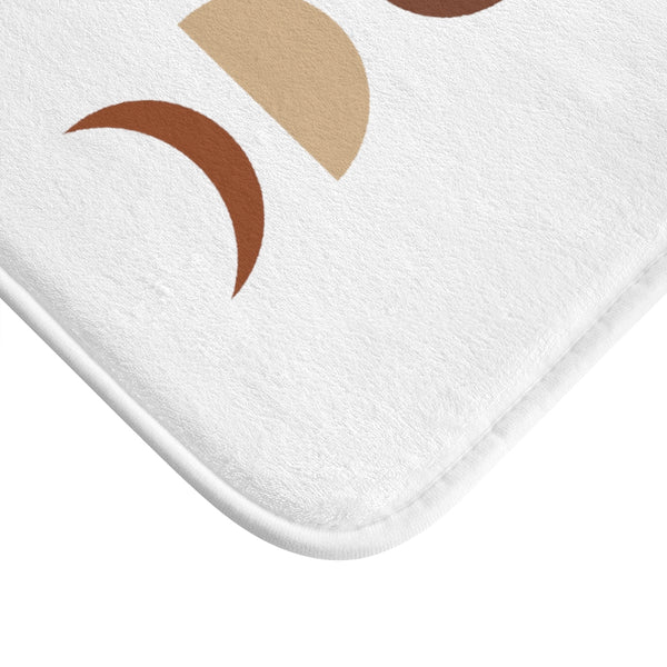 Bath Mat, Moon Phases, Shower Mat - Dakoda Goods & Co.