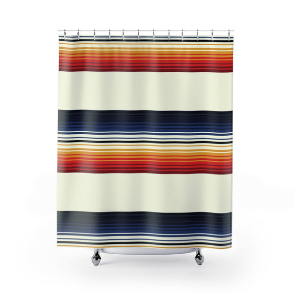 Shower Curtains Mexican Blanket Style