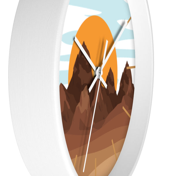 Sunrise Mountain Wall Clock - Dakoda Goods & Co.