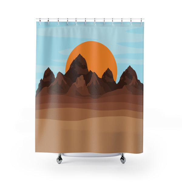 Shower Curtain, Midwest, Bathroom Decor - Dakoda Goods & Co.