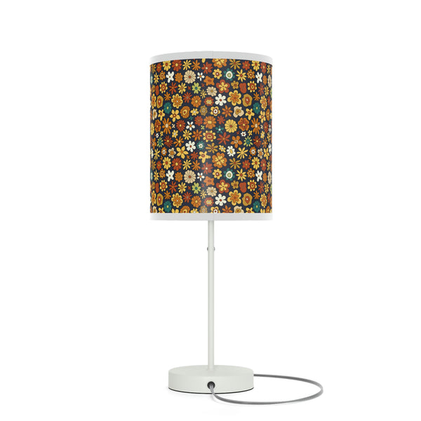 Table Lamp for Living Room Floral Decor Lighting for Bedroom Reading Lamp Home Decor Retro US|CA plug