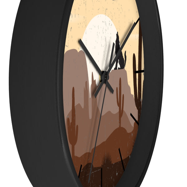Wall Clock, Wolf Mountain Sunrise - Dakoda Goods & Co.