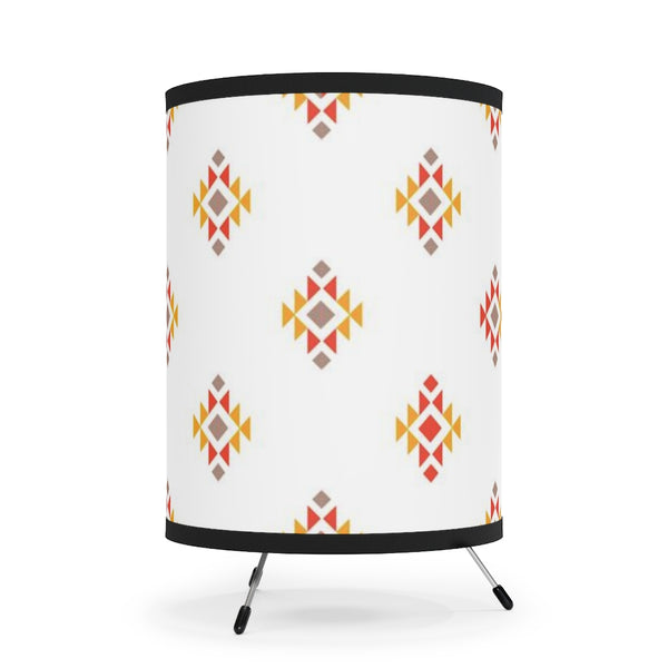 Table Lamp Sedona Horizon Tripod Lamp with High-Res Printed Shade