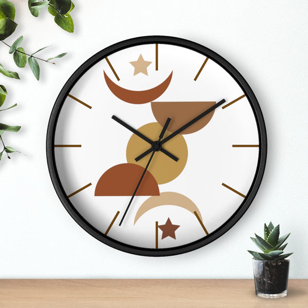 Wall Clock, Clocks, Desert, Organic Theme, Wooden Clock, Time, Wall Decor, Midwest, Wood, Plexiglass, Decor, Home Decor, Gifts - Dakoda Goods & Co.