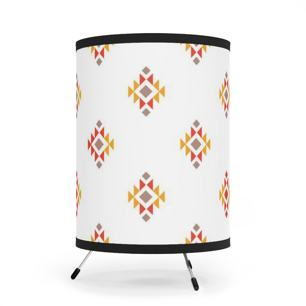 Table Lamp Sedona Horizon Tripod Lamp with High-Res Printed Shade