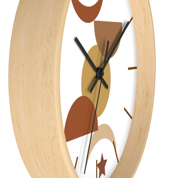 Wall Clock, Clocks, Desert, Organic Theme, Wooden Clock, Time, Wall Decor, Midwest, Wood, Plexiglass, Decor, Home Decor, Gifts - Dakoda Goods & Co.