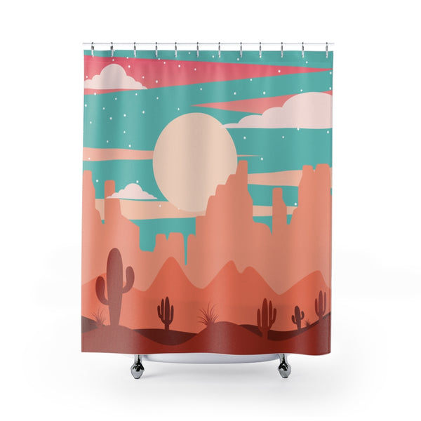 Shower Curtains Southwestern Desert Scene - Dakoda Goods & Co.