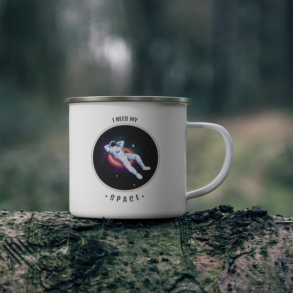 Camping Mug Funny Gifts Travel Enamel Camping Mug Coffee Mug Tea Mug I Need My Space Tea Mug Gifts - Dakoda Goods & Co.