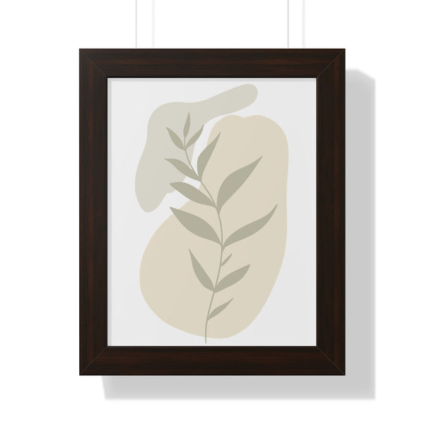 Modern Plant A Framed Vertical Poster