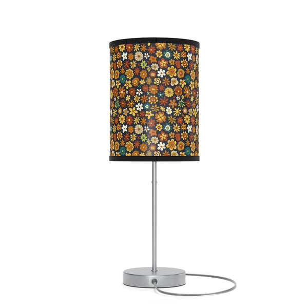Table Lamp for Living Room Floral Decor Lighting for Bedroom Reading Lamp Home Decor Retro US|CA plug