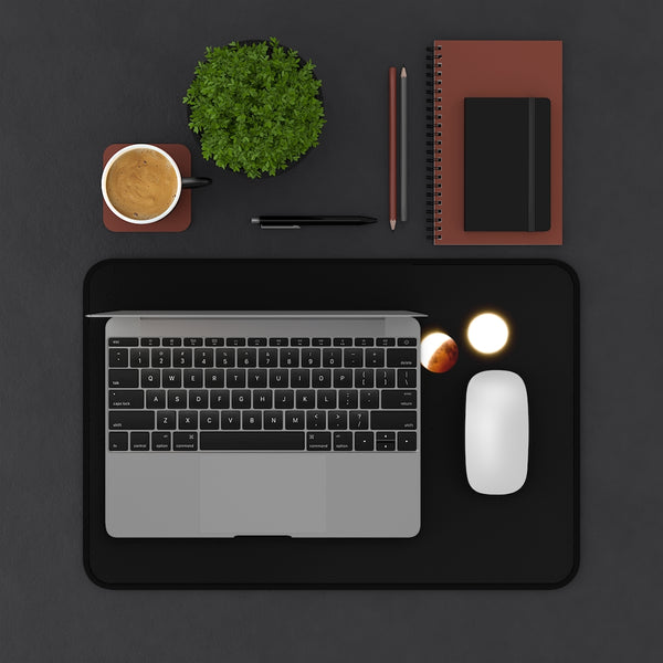Desk Mat, Office Accessories, Moon Phases, Celestial, Office Decor, Computer Accessories - Dakoda Goods & Co.