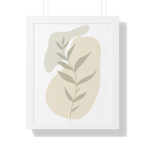 Modern Plant A Framed Vertical Poster