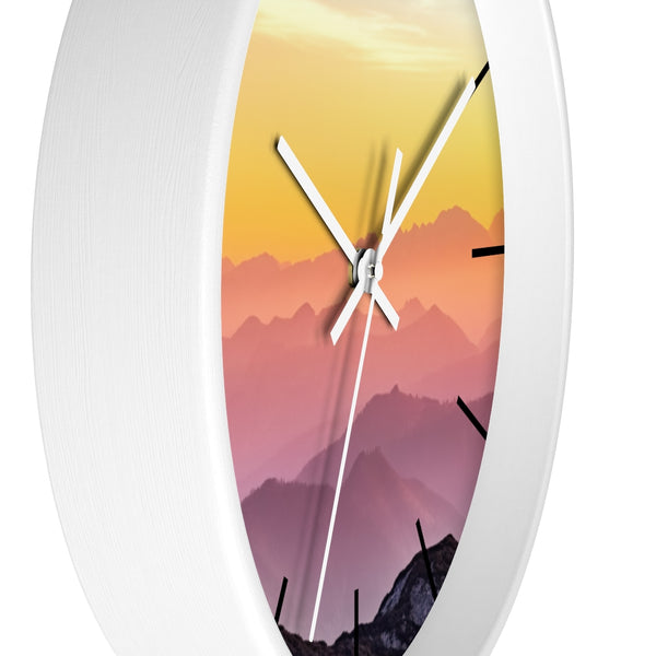 Wall clock | Scenic Wall Clock | Wooden Wall Clocks - Dakoda Goods & Co.