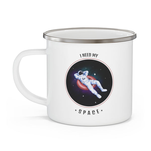 Camping Mug Funny Gifts Travel Enamel Camping Mug Coffee Mug Tea Mug I Need My Space Tea Mug Gifts - Dakoda Goods & Co.