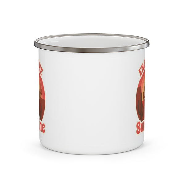 Enjoy the Sunshine Gifts Camping Mug Midwest Gifts Travel Enamel Camping Mug Coffee Mug Tea Mug - Dakoda Goods & Co.
