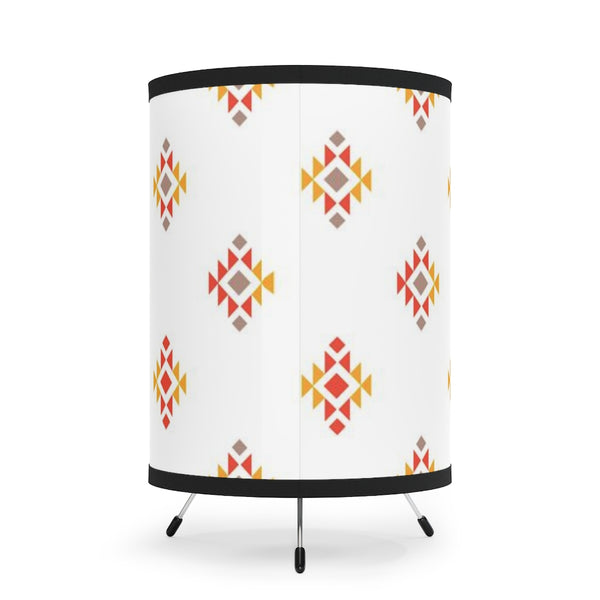 Table Lamp Sedona Horizon Tripod Lamp with High-Res Printed Shade