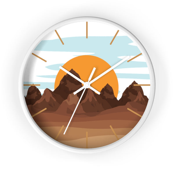 Sunrise Mountain Wall Clock - Dakoda Goods & Co.