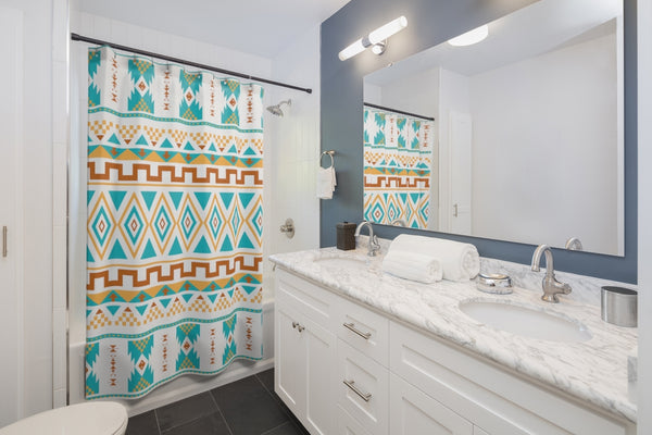 Shower Curtains Boho, Southwestern, Midwest - Dakoda Goods & Co.