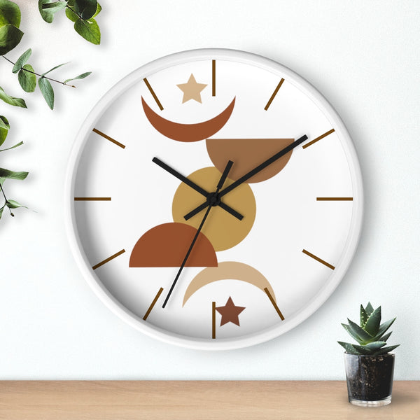 Wall Clock, Clocks, Desert, Organic Theme, Wooden Clock, Time, Wall Decor, Midwest, Wood, Plexiglass, Decor, Home Decor, Gifts - Dakoda Goods & Co.