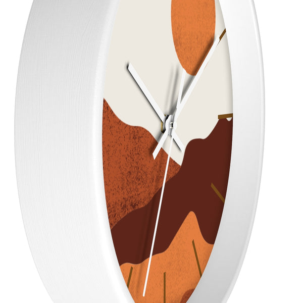 Wall Clock, Clocks, Midwest, Desert Theme, Wooden Clock, Time, Wall Decor - Dakoda Goods & Co.