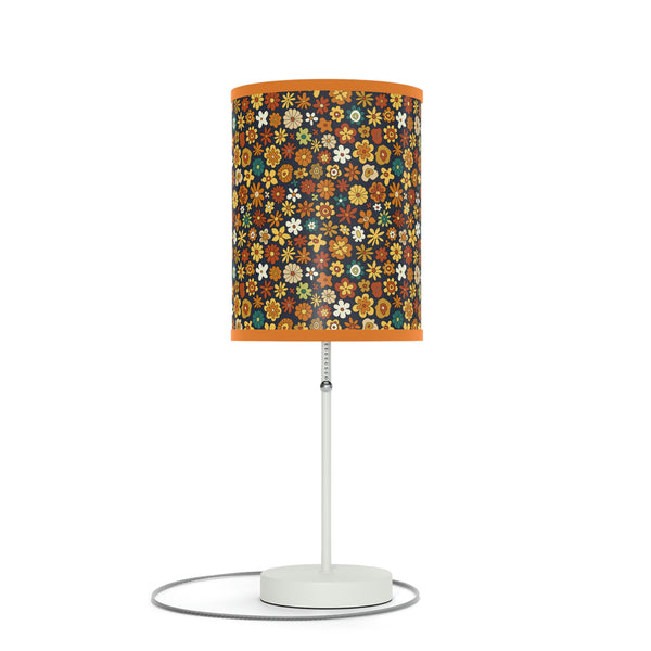 Table Lamp for Living Room Floral Decor Lighting for Bedroom Reading Lamp Home Decor Retro US|CA plug