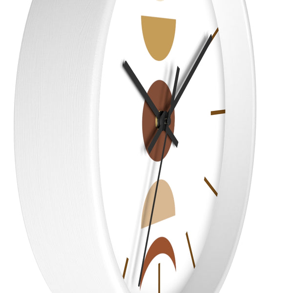 Wall Clock, Clocks, Moon Faces, Organic Theme, Wooden Clock, Time, Wall Decor - Dakoda Goods & Co.