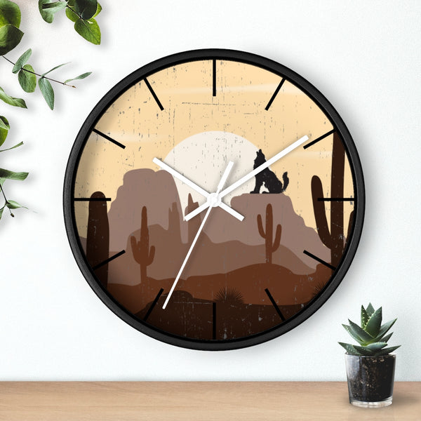 Wall Clock, Wolf Mountain Sunrise - Dakoda Goods & Co.