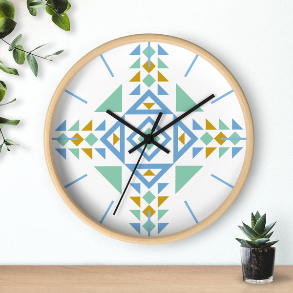 Wall Clock, Clocks, Southwestern, Organic Theme, Wooden Clock, Time, Wall Decor, Midwest, Wood, Plexiglass, Decor, Home Decor, Gifts - Dakoda Goods & Co.